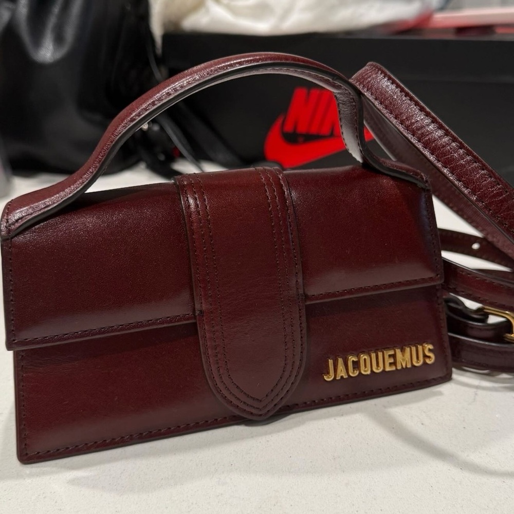 Jacquemus Brown Mini Bag with Top Handle